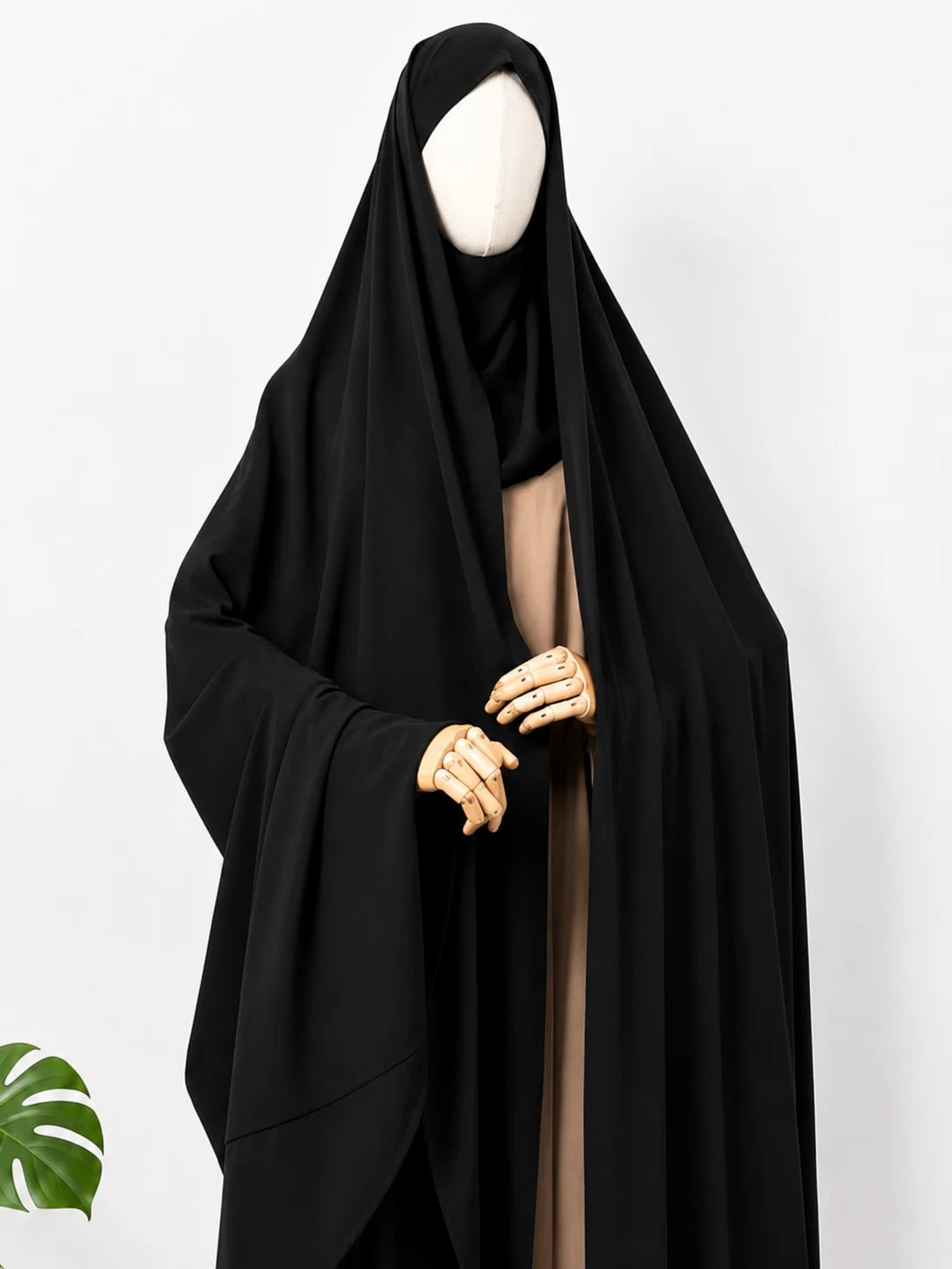 Black Irani Chadar Without Sleeves