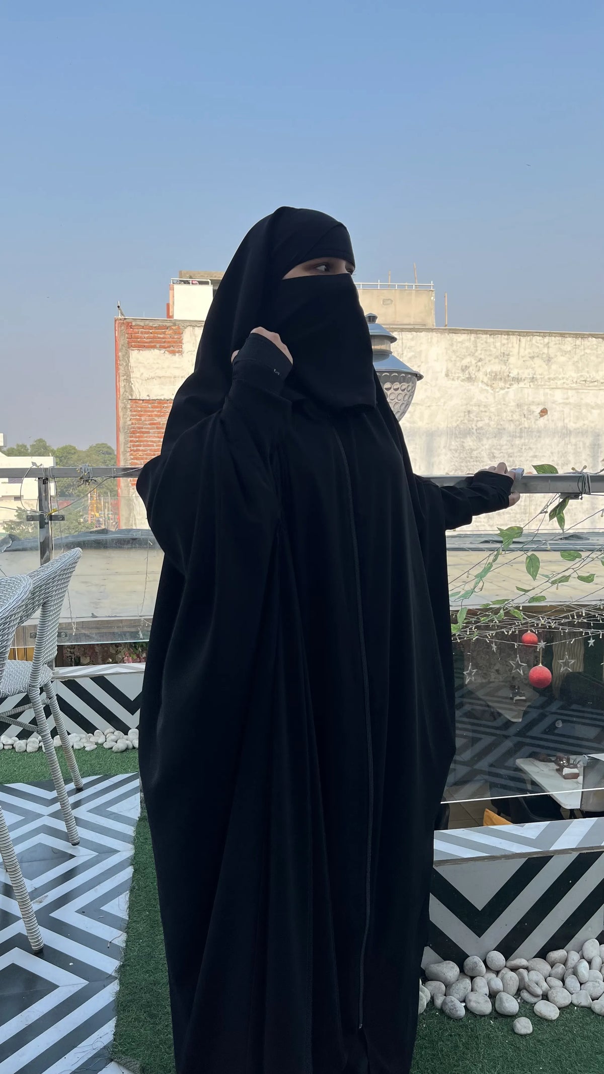 Irani Chadar with zip
