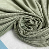 Ribbed Jersey Hijab