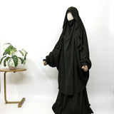 Two Pc Jilbab With Flap