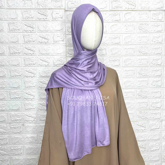 Bamboo Jersey Hijab