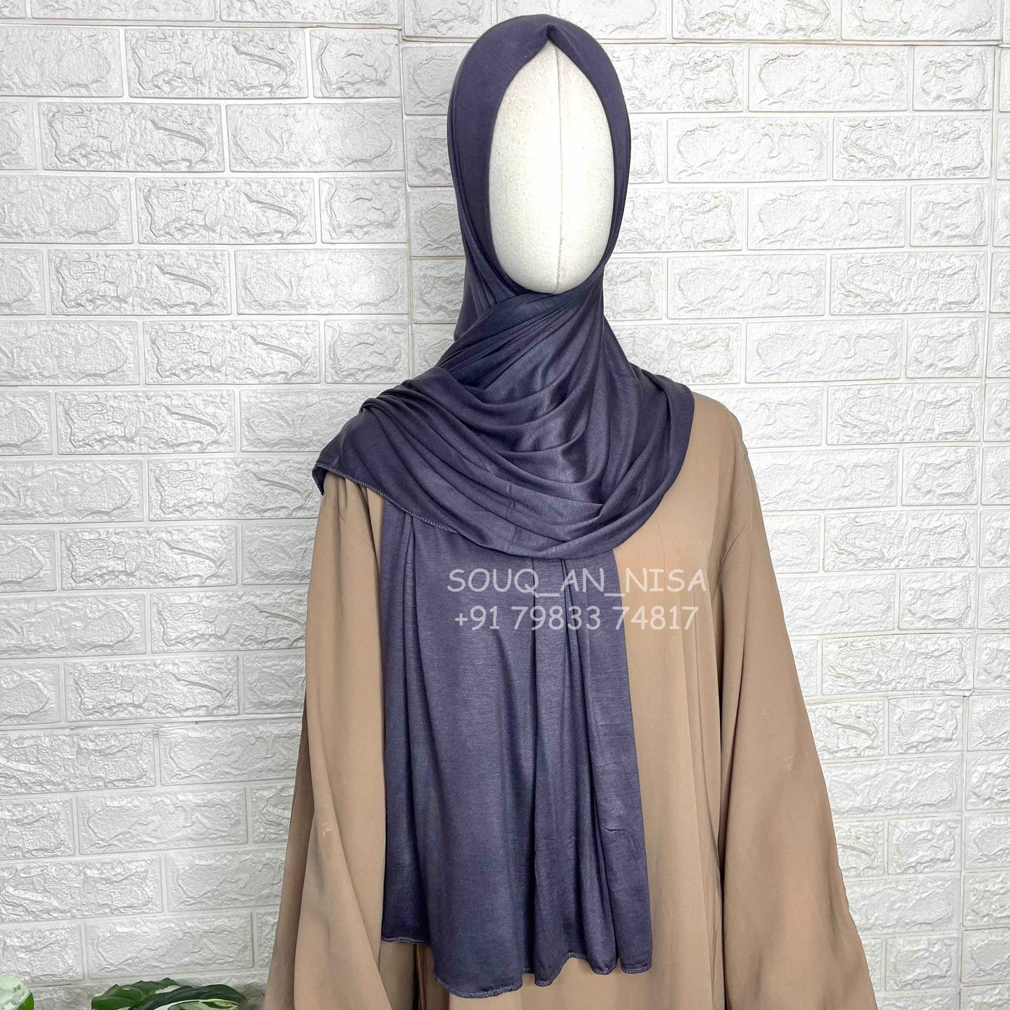 Bamboo Jersey Hijab