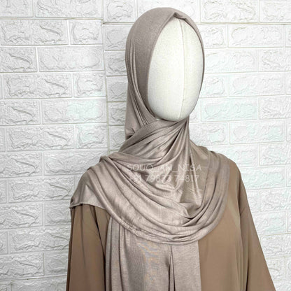 Bamboo Jersey Hijab