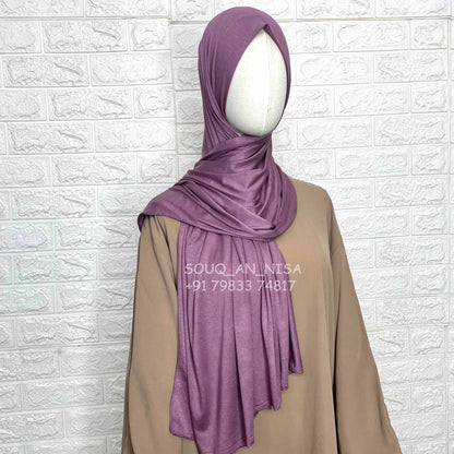 Bamboo Jersey Hijab