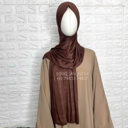 Bamboo Jersey Hijab