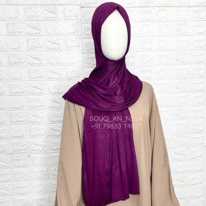 Bamboo Jersey Hijab