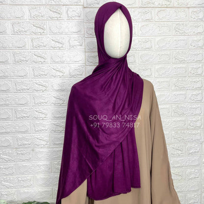 Bamboo Jersey Hijab