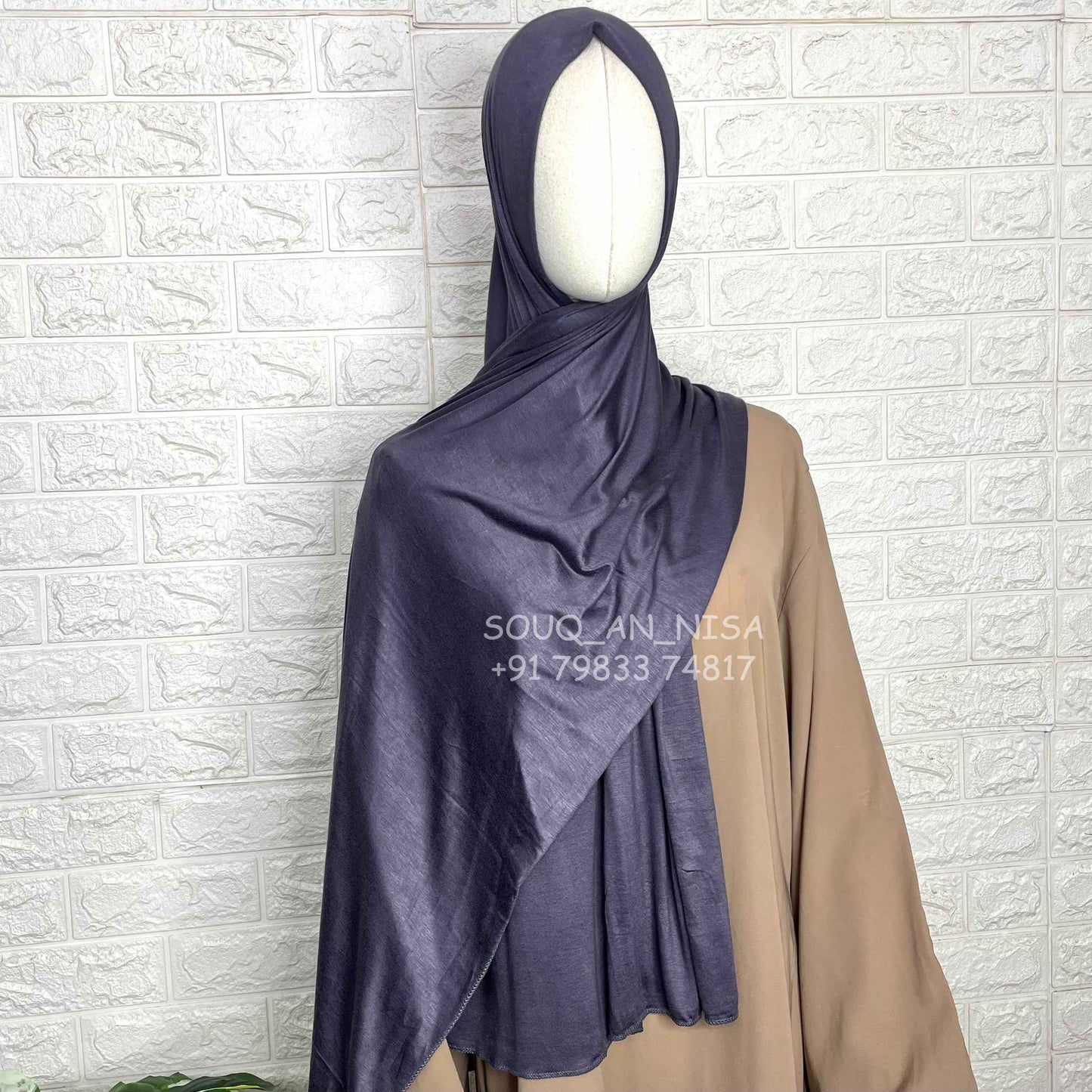 Bamboo Jersey Hijab