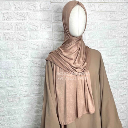 Bamboo Jersey Hijab