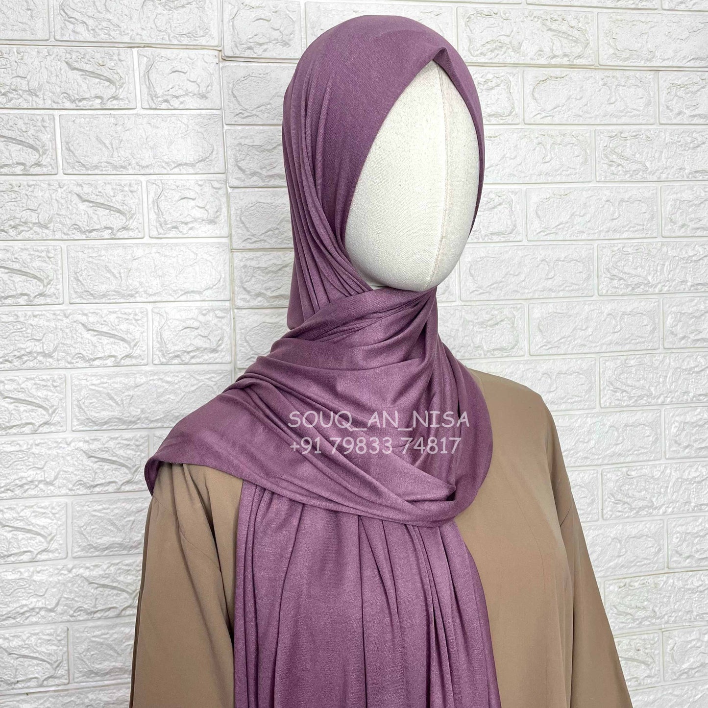 Bamboo Jersey Hijab