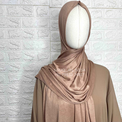 Bamboo Jersey Hijab