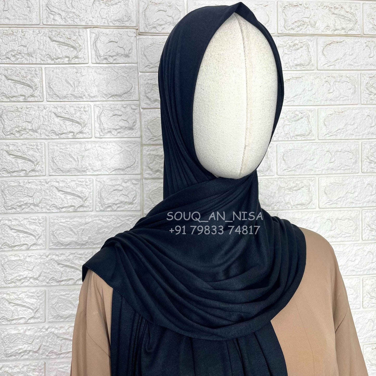 Bamboo Jersey Hijab