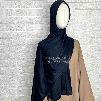 Bamboo Jersey Hijab