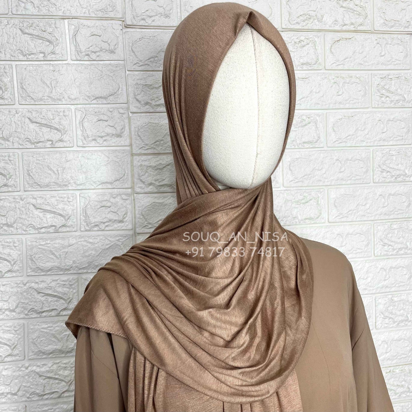 Bamboo Jersey Hijab