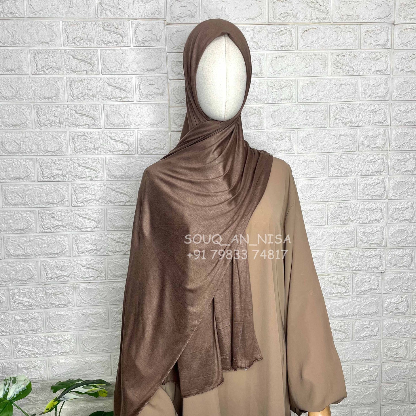 Bamboo Jersey Hijab