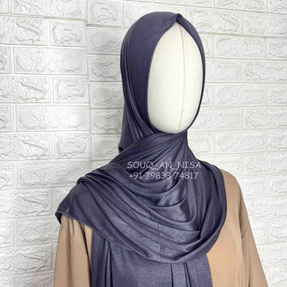 Bamboo Jersey Hijab