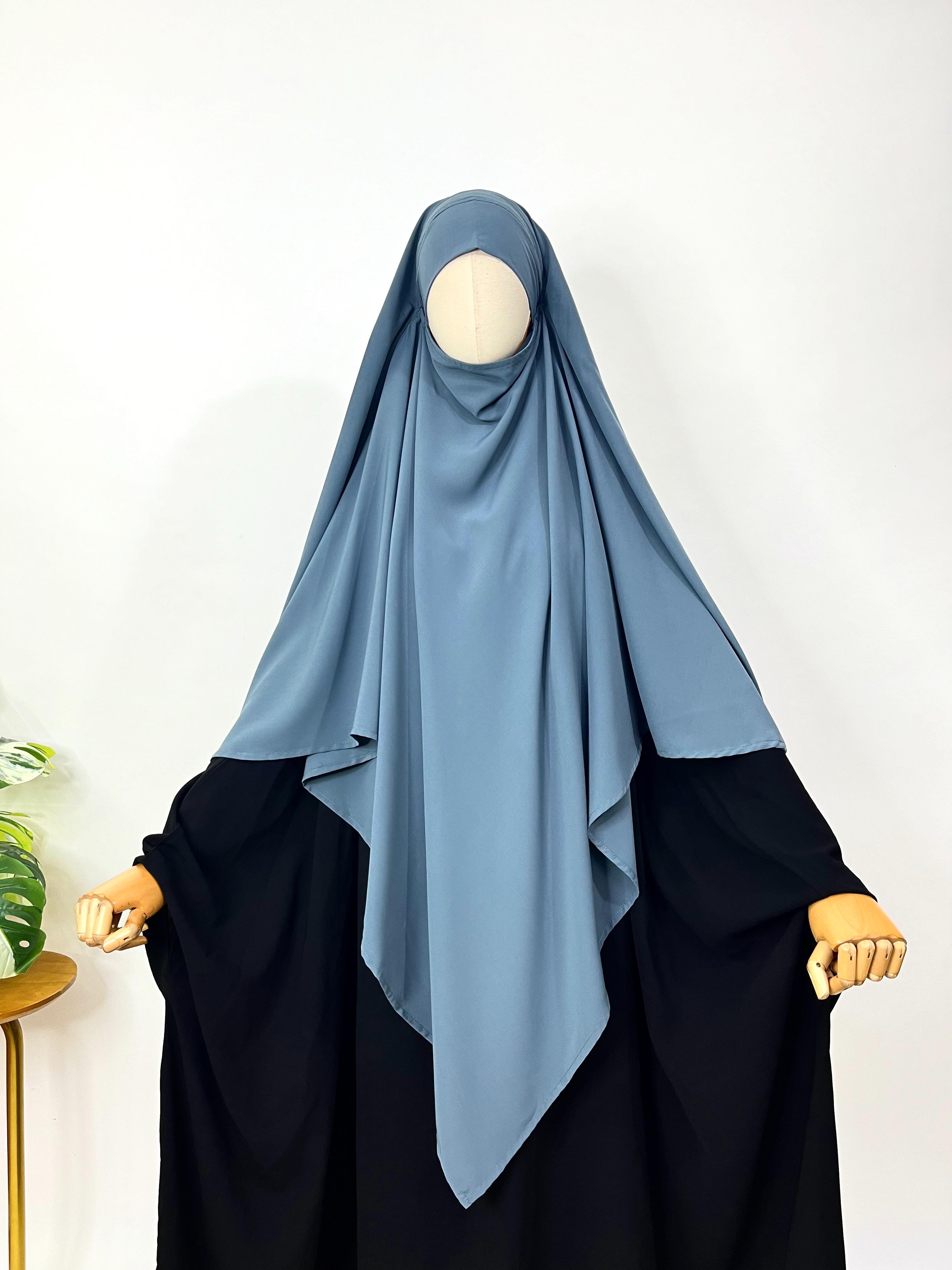Grey Diamond Khimar