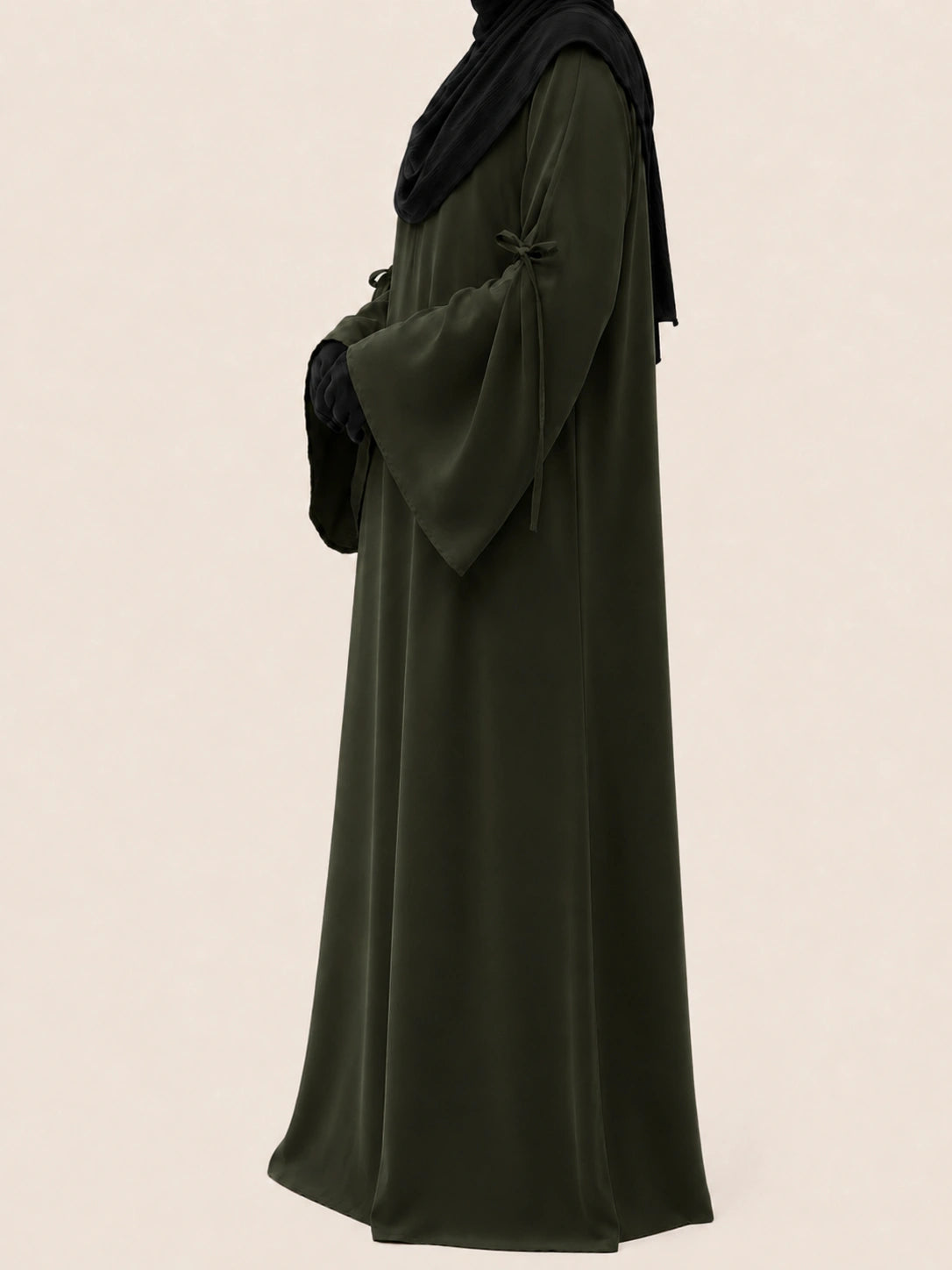 Olive Laiba Basic Abaya