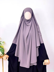 Lavender Round Khimar