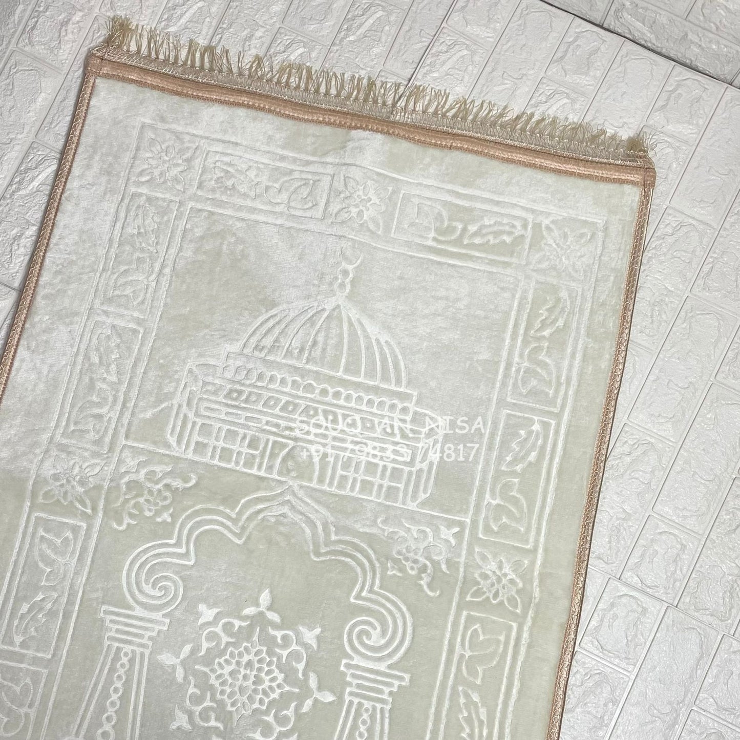 Premium Quality Velvet Prayer Rug