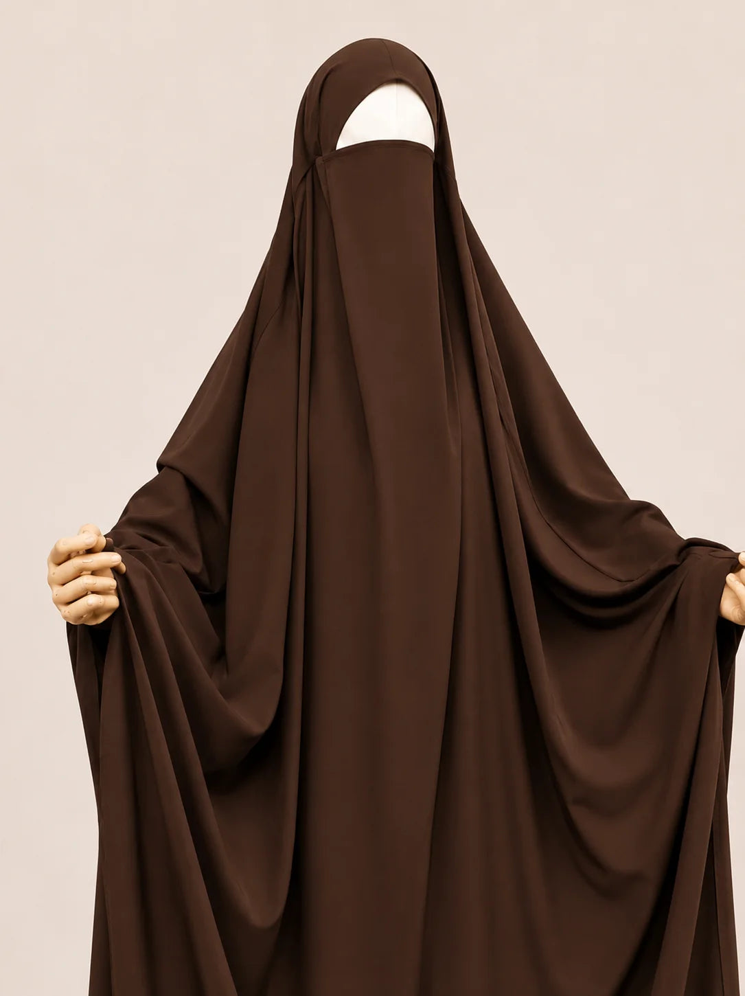 Brown Madina Jilbab