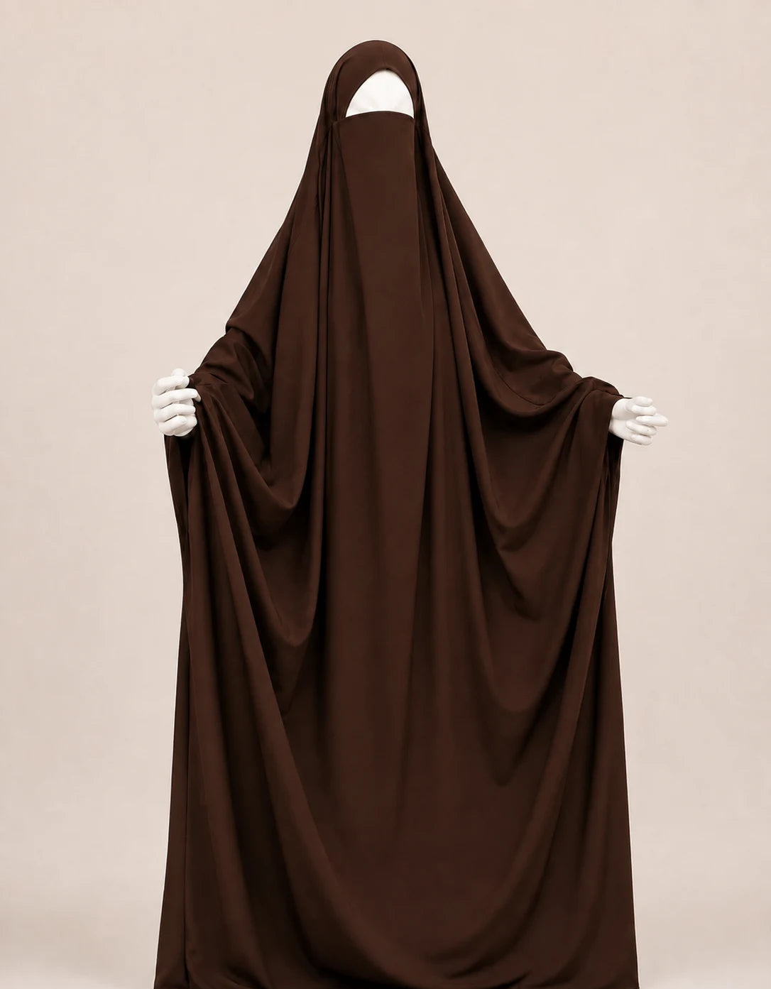 Brown Madina Jilbab