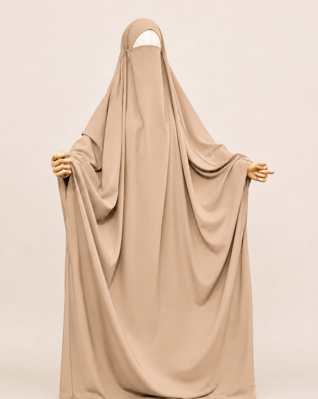 Beige Madina Jilbab