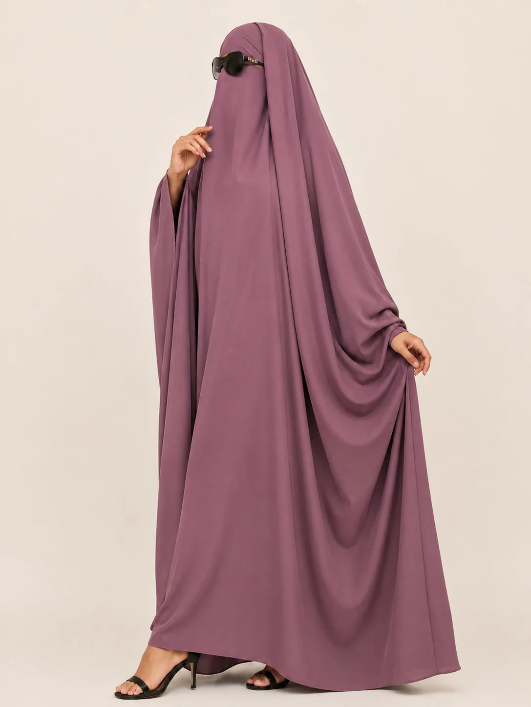 Dusty Mauve Madina Jilbab