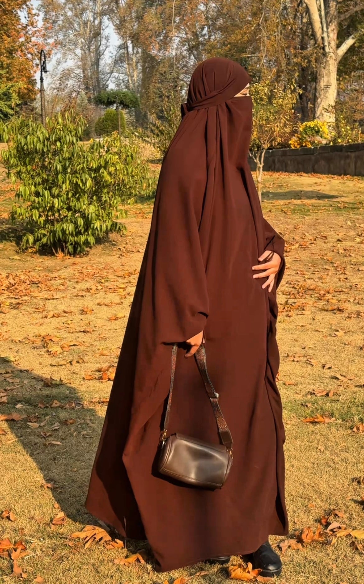Brown Madina Jilbab