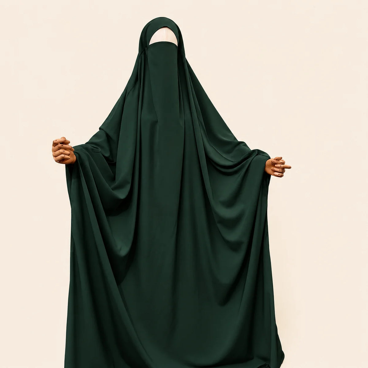 Hunter Green Madina Jilbab