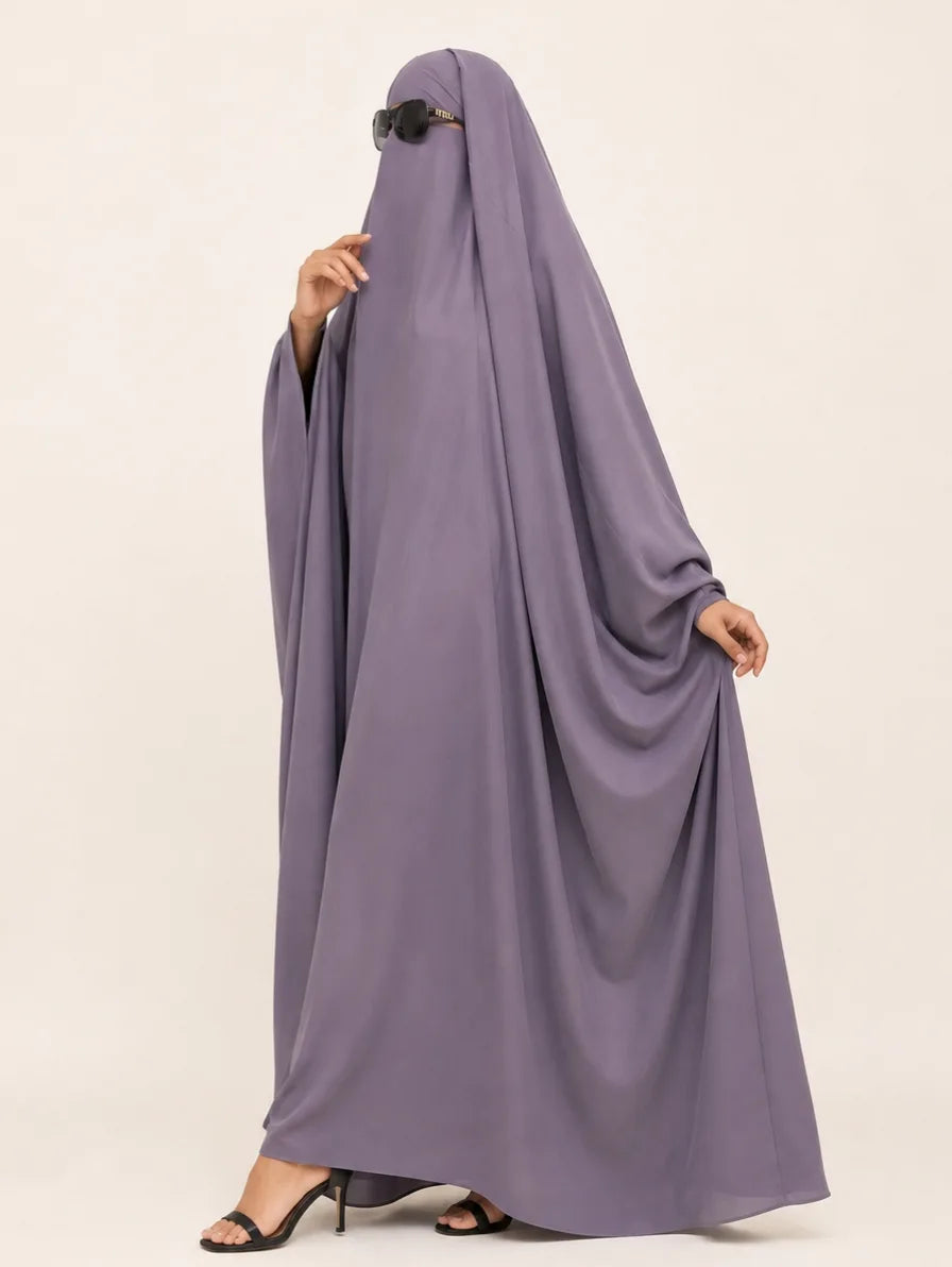 Lavender Madina Jilbab