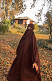 Brown Madina Jilbab
