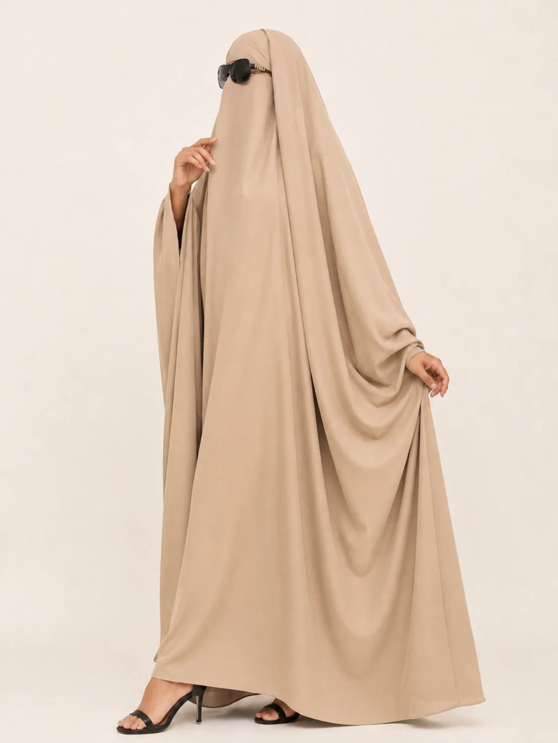 Beige Madina Jilbab