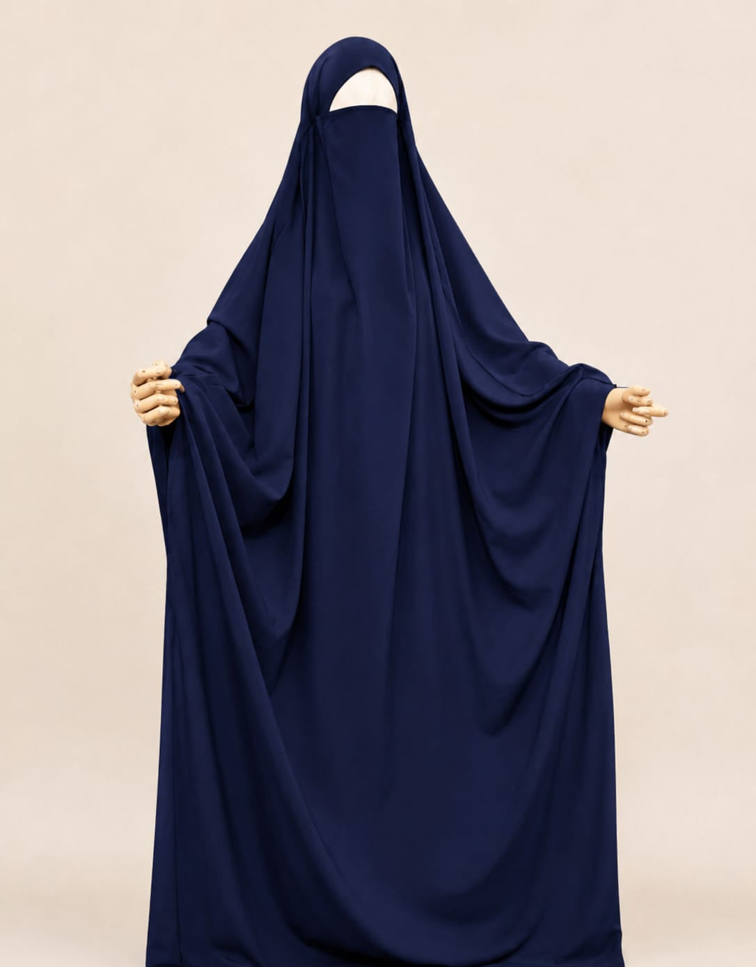 Navy Blue Madina Jilbab