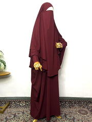 Kaftan Abaya Khimar Set