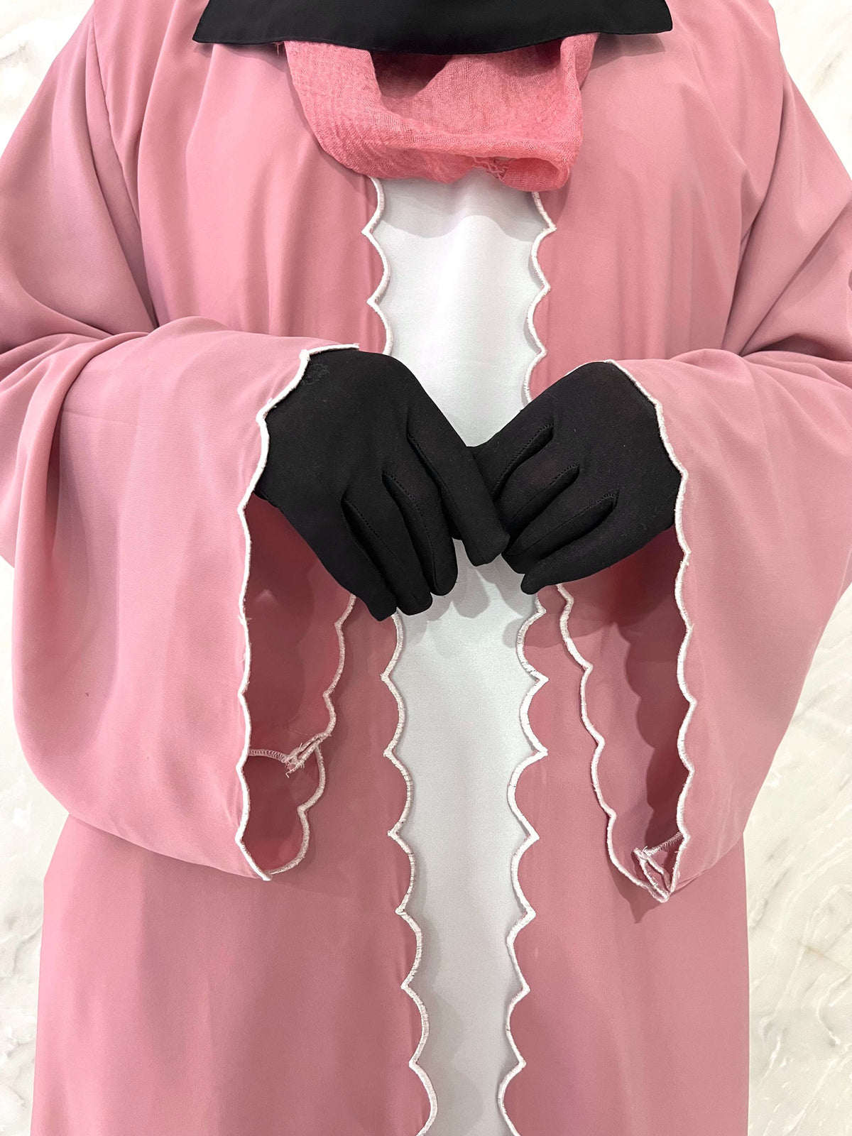 Embroidery abaya