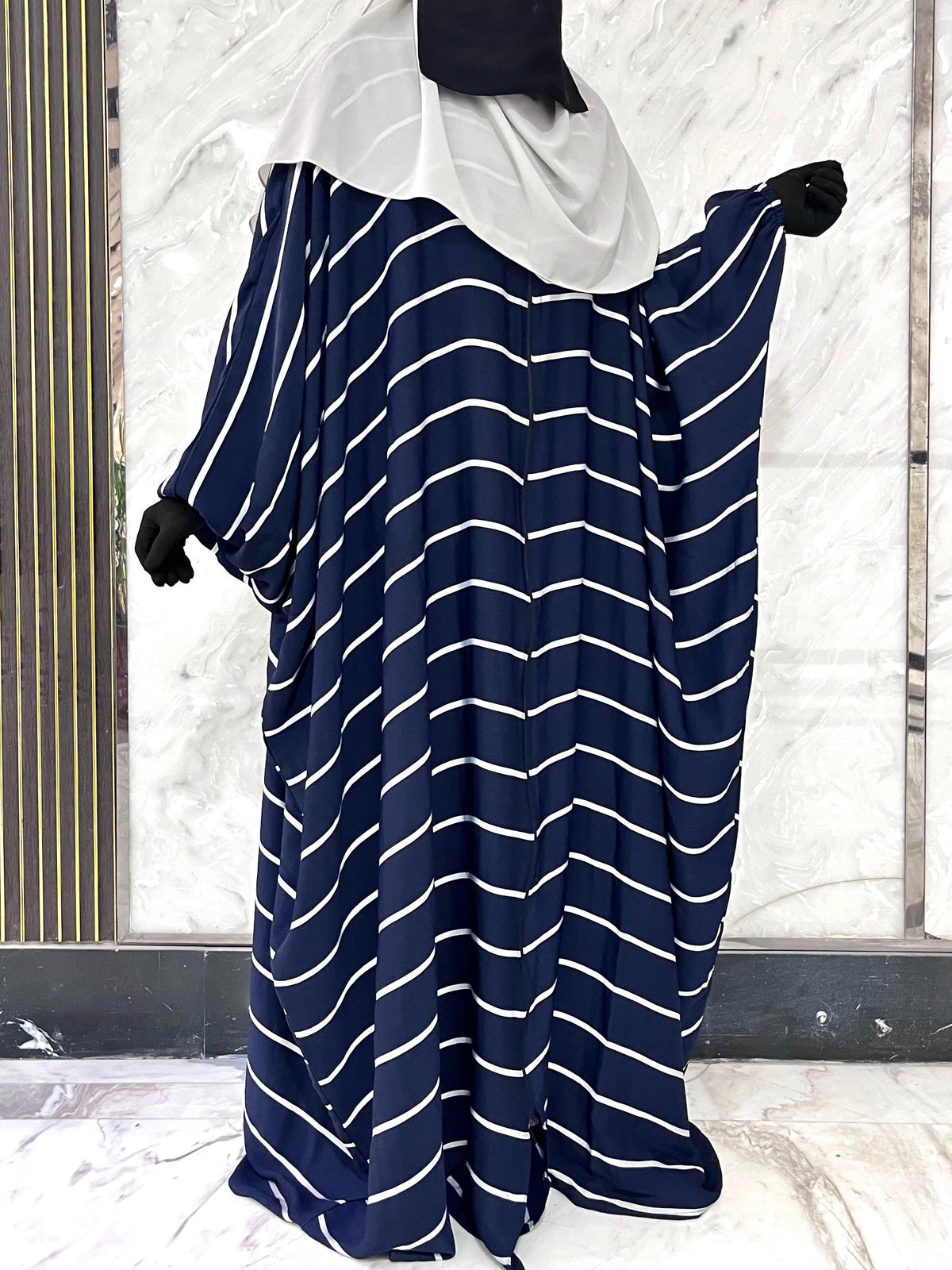 Kaftan Abaya With Zip