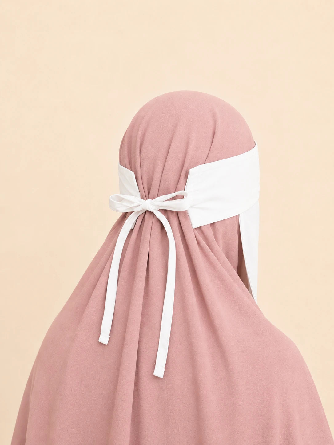 White Arabian Cat Eye Niqab