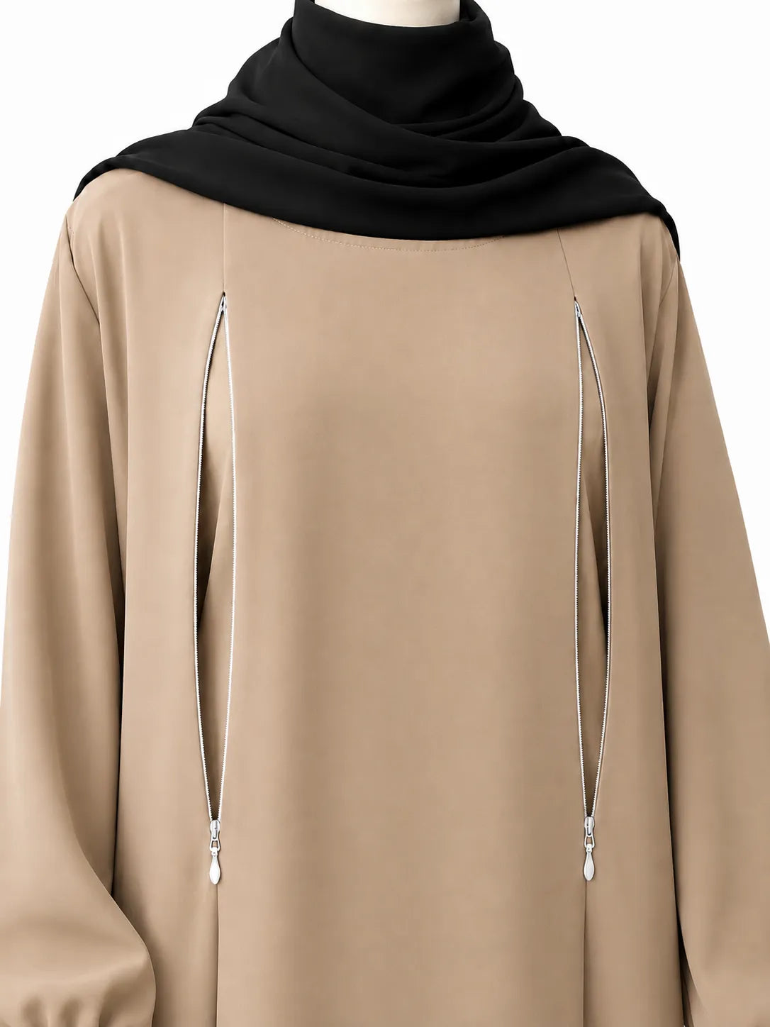 Beige Rahma Nursing Abaya