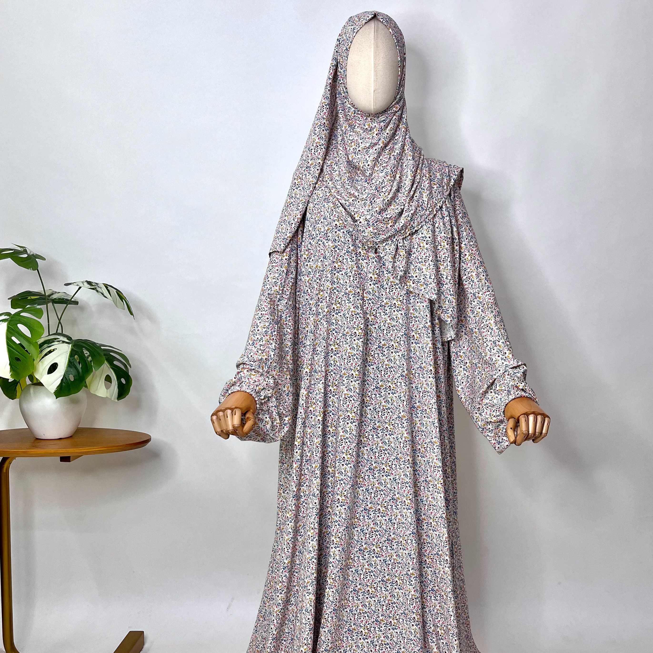Full Prayer Dress With Dupatta