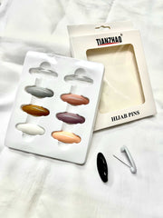 Hijab Pins(Set Of 8 Pins)