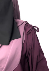 Plum Iqra String Abaya