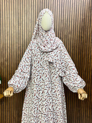 Full Prayer Dress With Dupatta