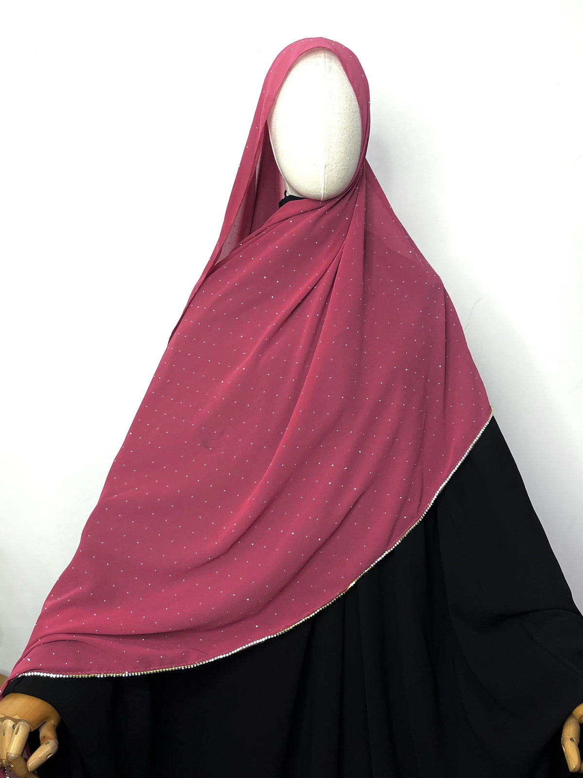 Rhinestones Hijab
