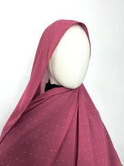 Rhinestones Hijab