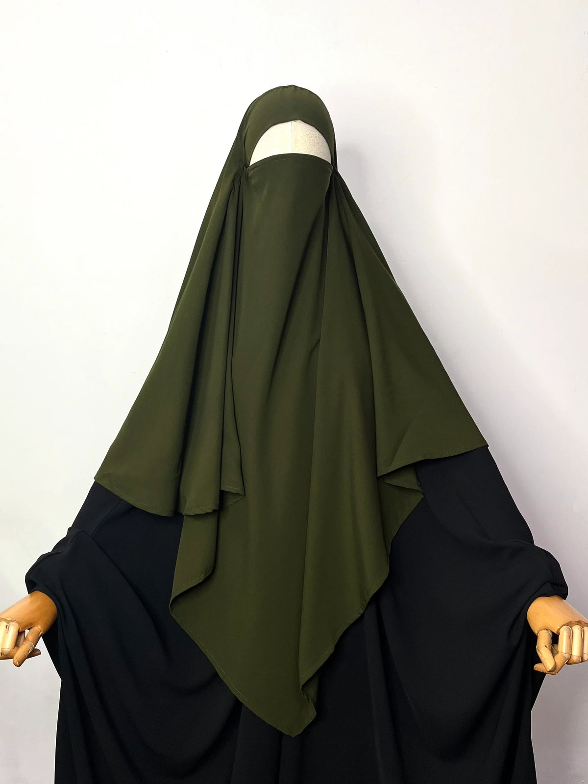 Olive Diamond Khimar