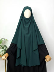 Hunter Green Round Khimar