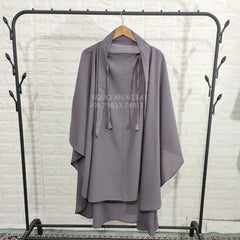 Lavender Round Khimar