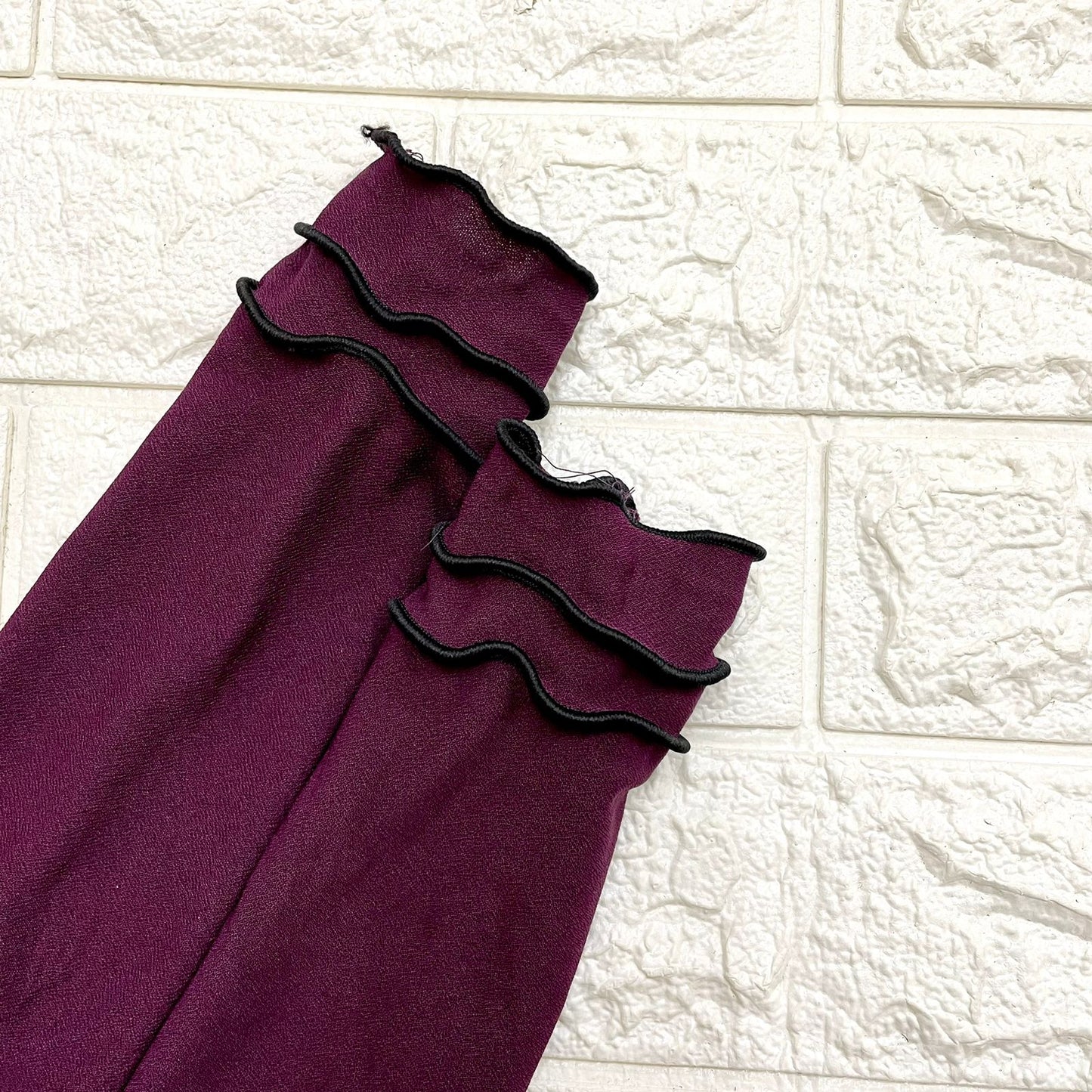 Imported Sleeves Extenders With Ruffles