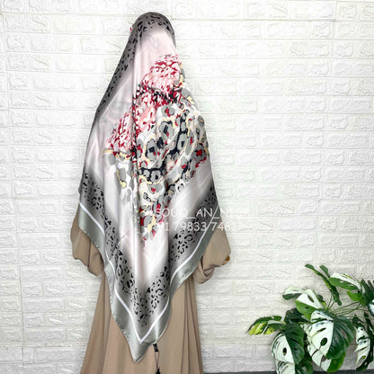 Satin Party Wear Hijab